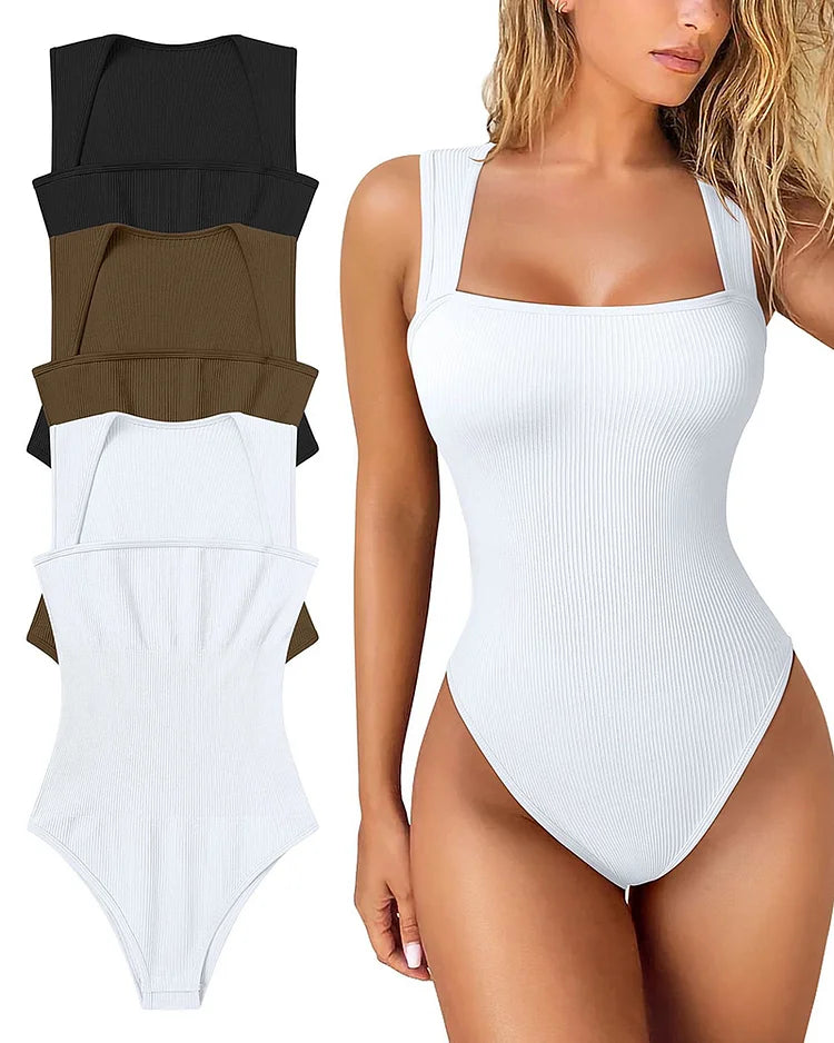 ChicRibbed Bodysuit | Frigør dit indre selvtillid-zarada.dk