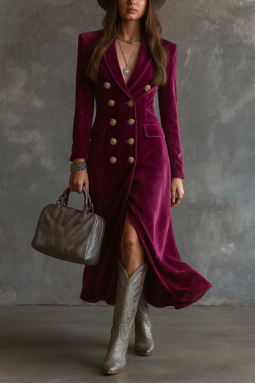 Victoria | Velvet Blazer Kjole