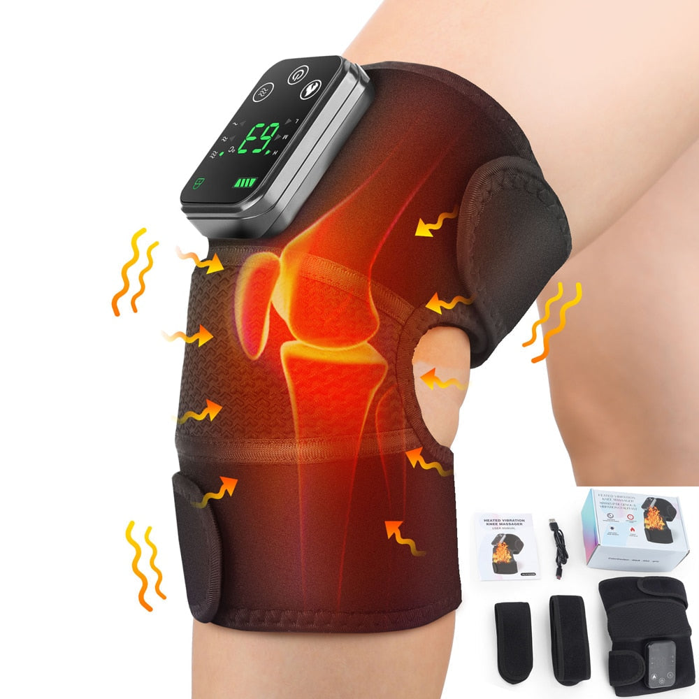 TotalRelief Varme Massageapparat | Oplev smertelindring i dit knæ, albue eller skulder-zarada.dk