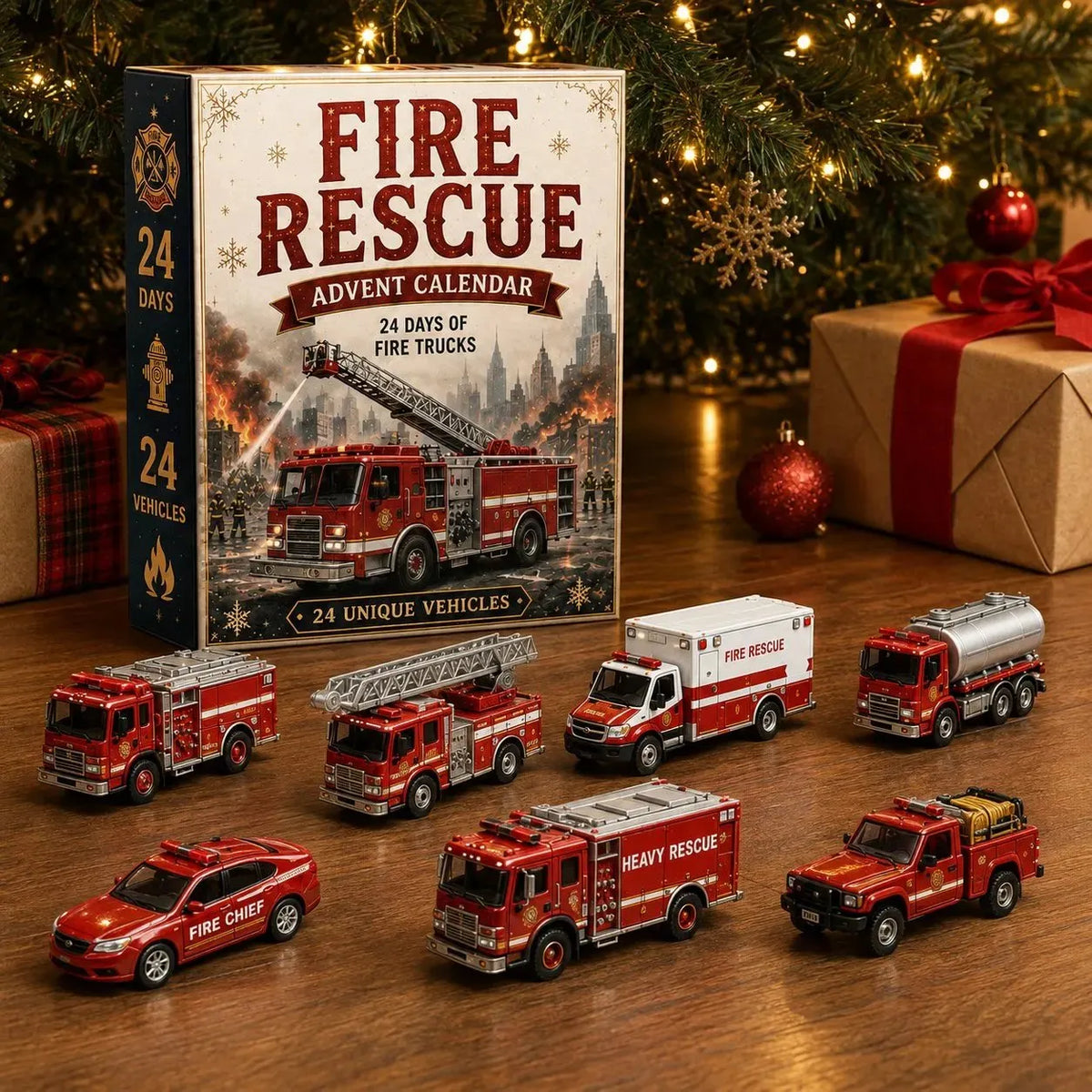 Vehicle Advent Calendar – 24 Days of Buildable Vehicles