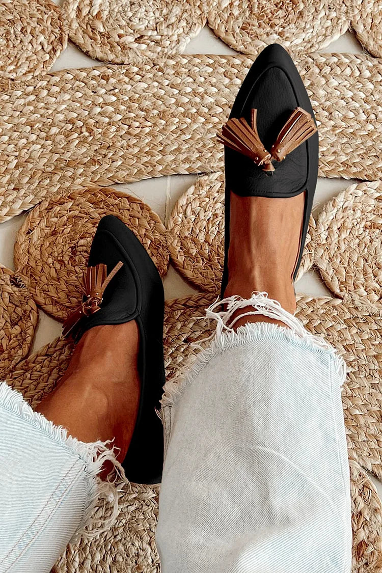 SPIDS LOAFERS MED TASSEL