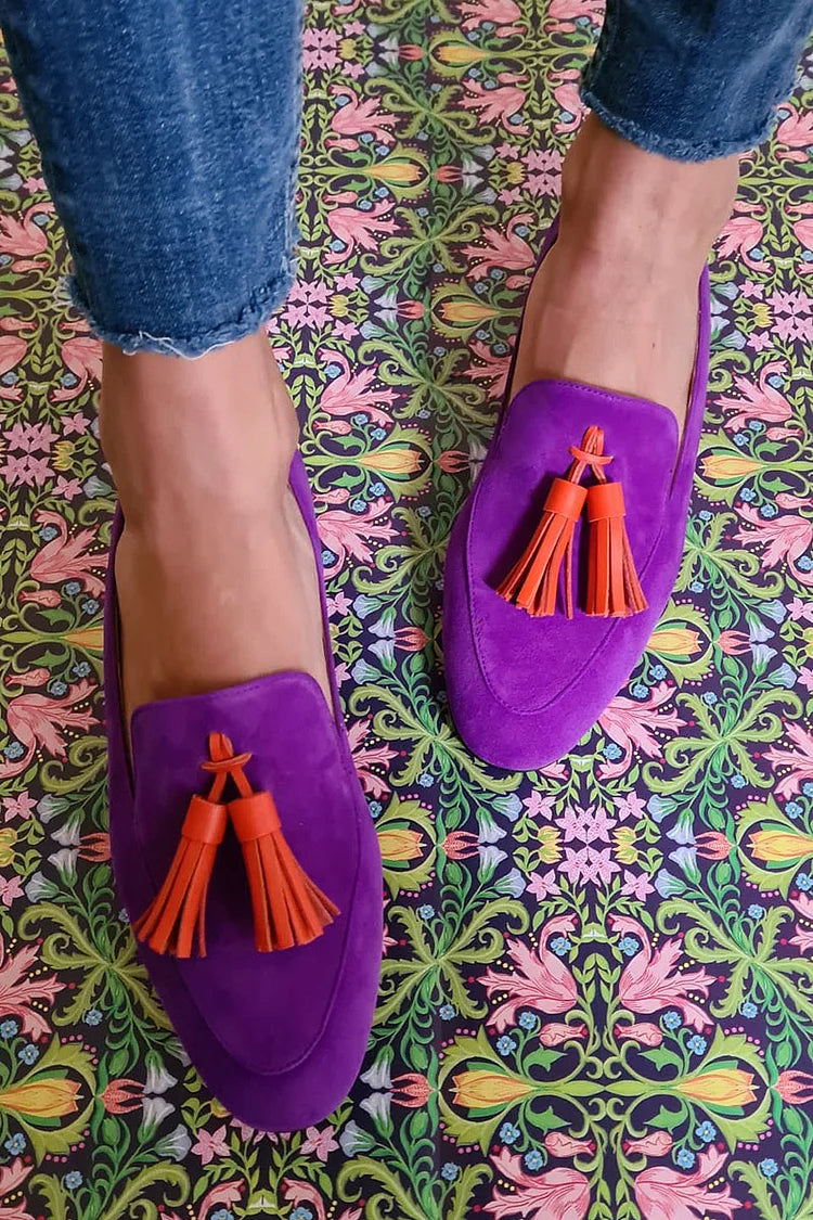 LILLA LOAFERS MED KVASTER