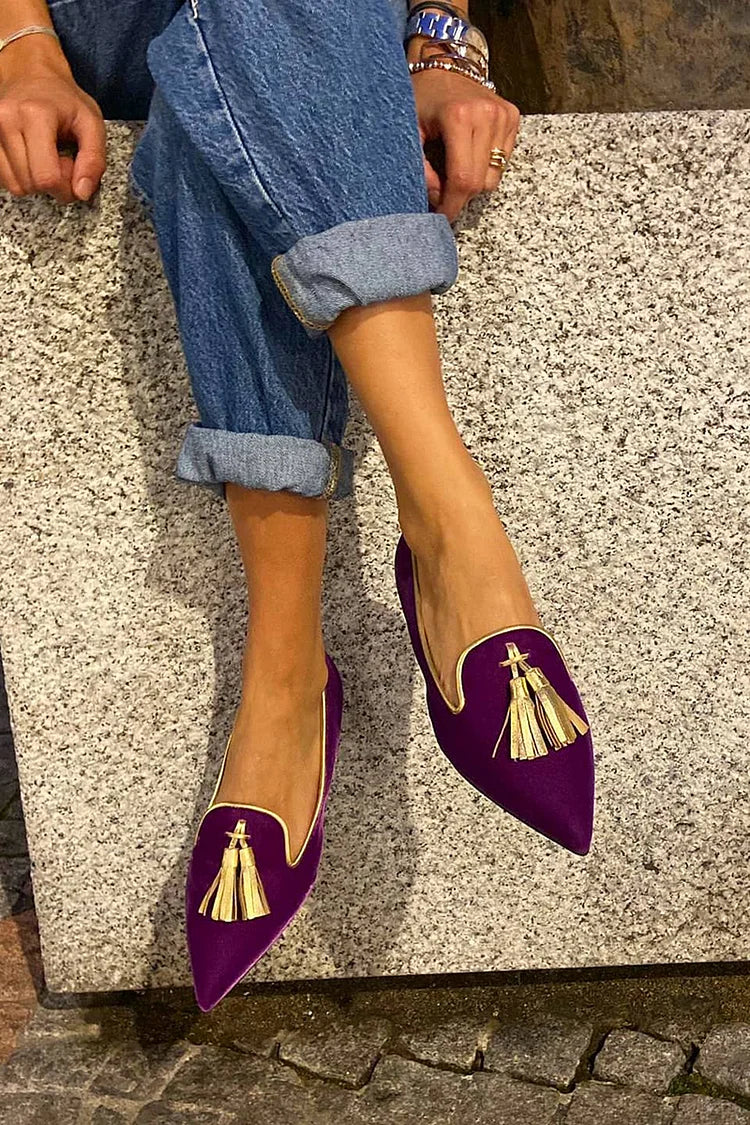 LOAFER MED ELEGANTE TASSER
