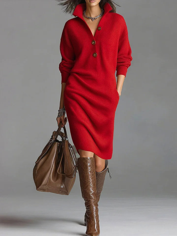 Judi - Chic Sweaterkjole