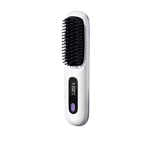 StyleEase Elektrisk LCD Hårstyler Kam | Glat, Stil og Glans På Farten-zarada.dk