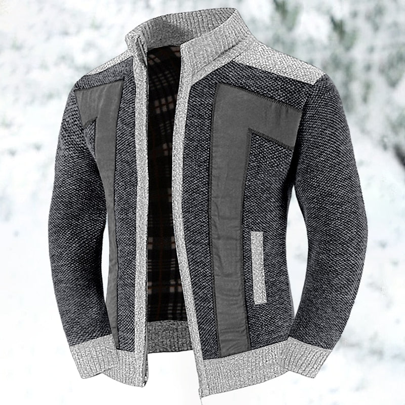 Thom Herre Zip-Up Vest – Blød og Varm Mesh Lag med Moderne Snit & Let Isolerende Komfort