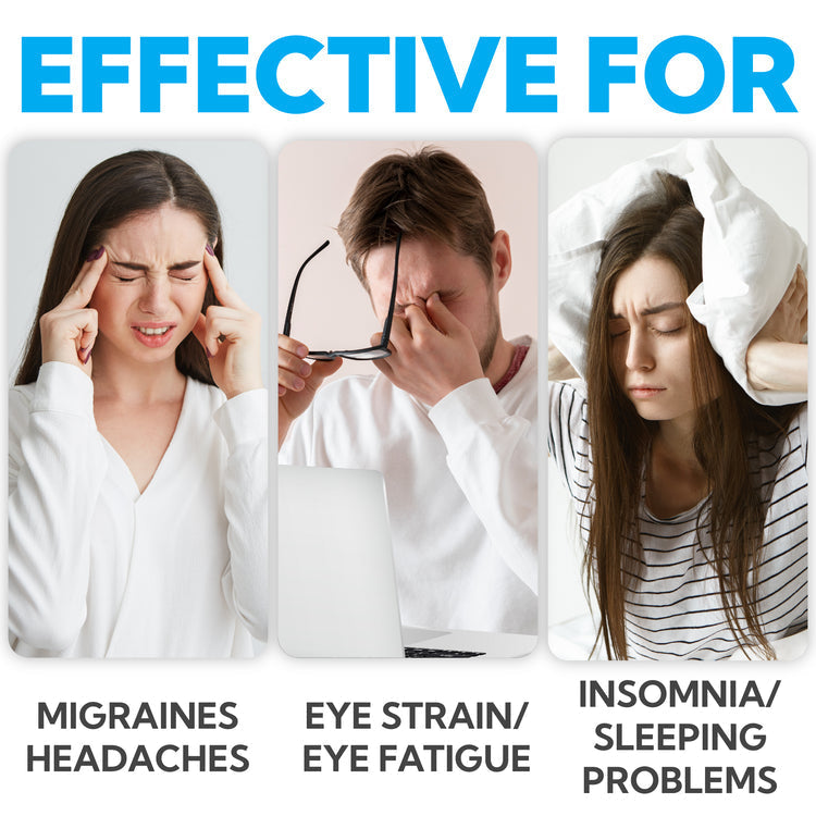RelaxVision Smart Øjemassager | Ultimativ afslapning lige ved hånden-zarada.dk