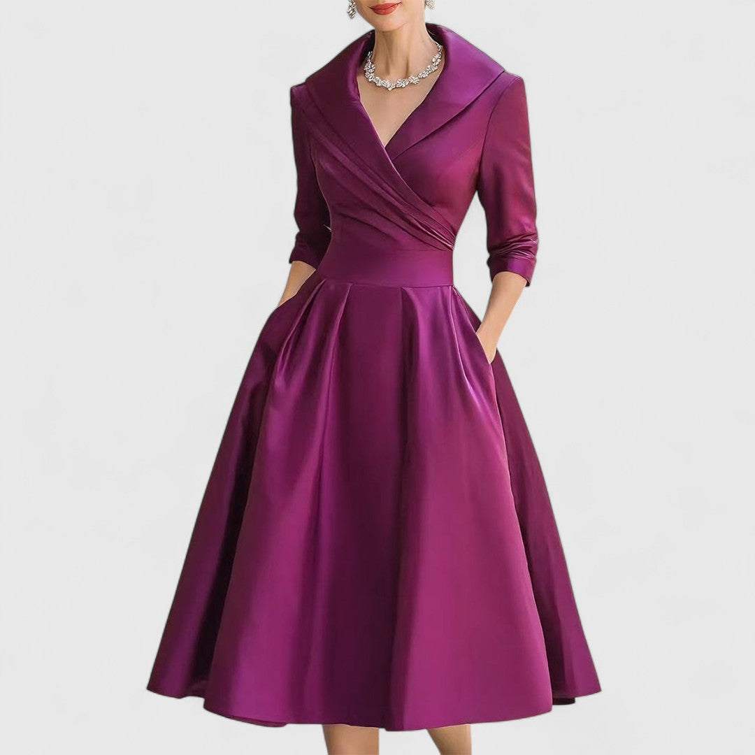 Marley Quinn | Elegant Midi Kjole
