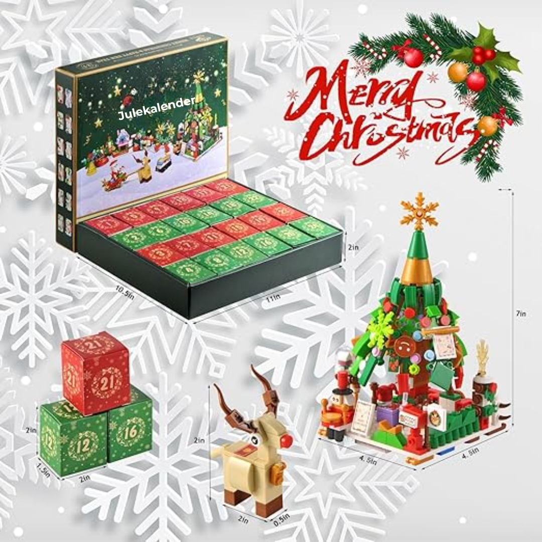 BuildMas | Jule Countdown for Små Bygherrer