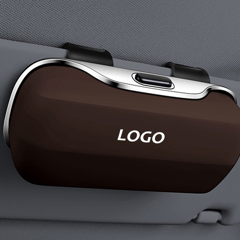 LuxAuto Luksus Solbrillekasse | Elegant beskyttelse til din solbrille i bilen-zarada.dk