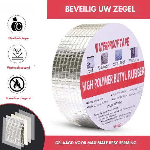 HeatGuard | Vandtæt Aluminium Tape-zarada.dk