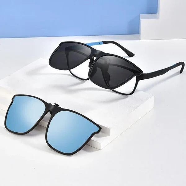 SunGuard | Forvandl dine almindelige briller til en stilfuld polariseret solbrille på et sekund