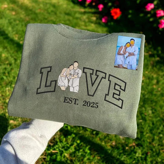 LoveSweater | Jullie Liefde Borduurwerk Draagbare Mode voor Elke Dag