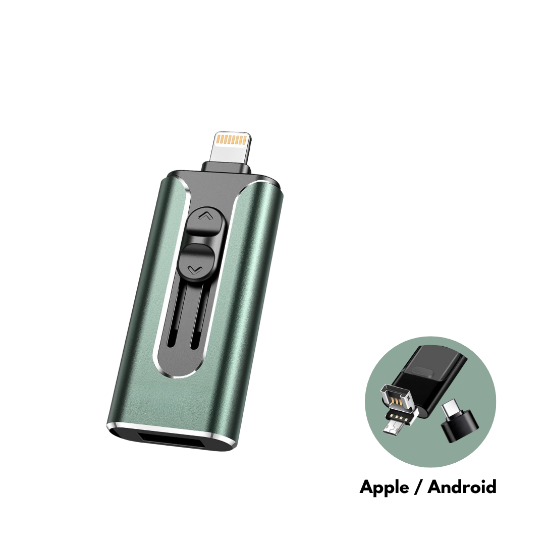 SnapVault 4-i-1 backupstick | Fra telefonen direkte til din USB-zarada.dk