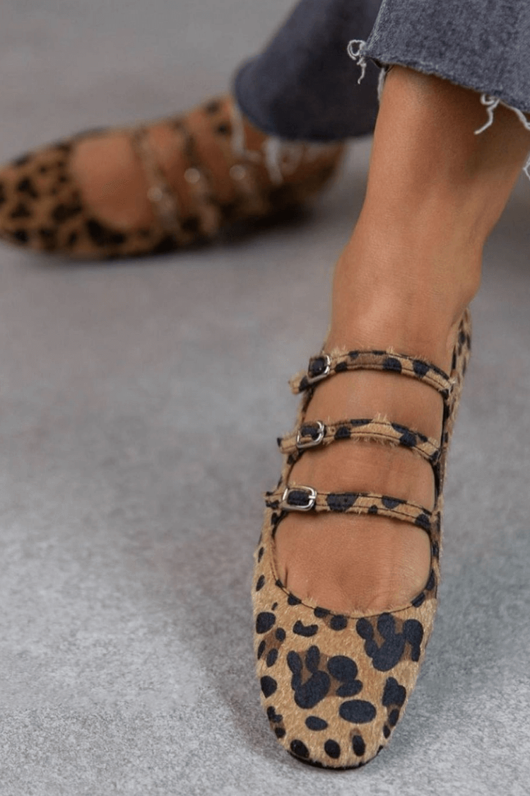 LEOPARD SPÆNDE FLATS