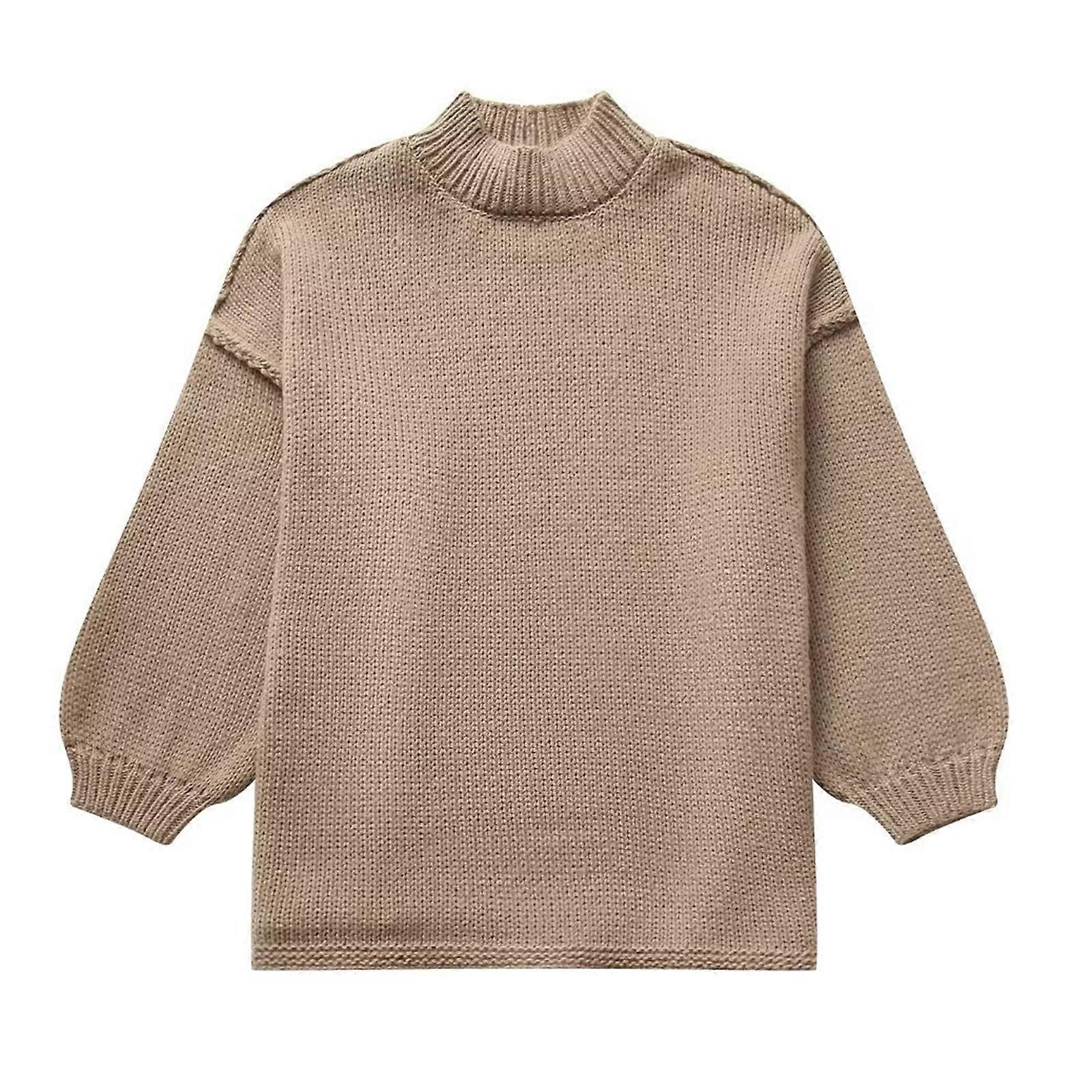 Arleth Oversize Strik Sweater til Kvinder – Premium Blød Vinter Sweater med Casual Fit