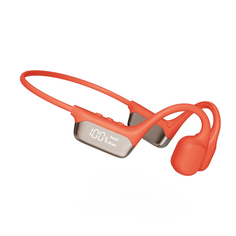 AquaSound Vandtæt Knoggeleder Hovedtelefon – Bluetooth 5.4 & 32GB MP3