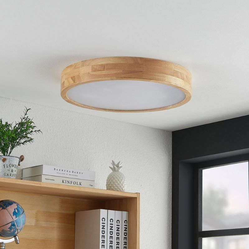 GlowCircle – LED Loftlampe med Rundt Design