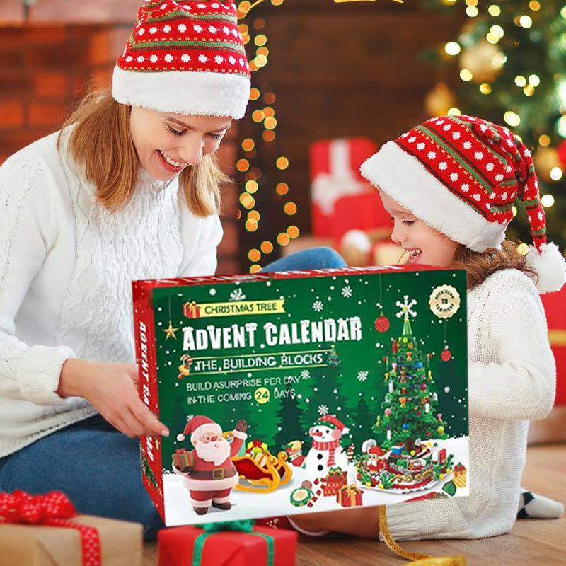 Julgran Adventskalender 2026 – DIY Byggsats för Juldekoration
