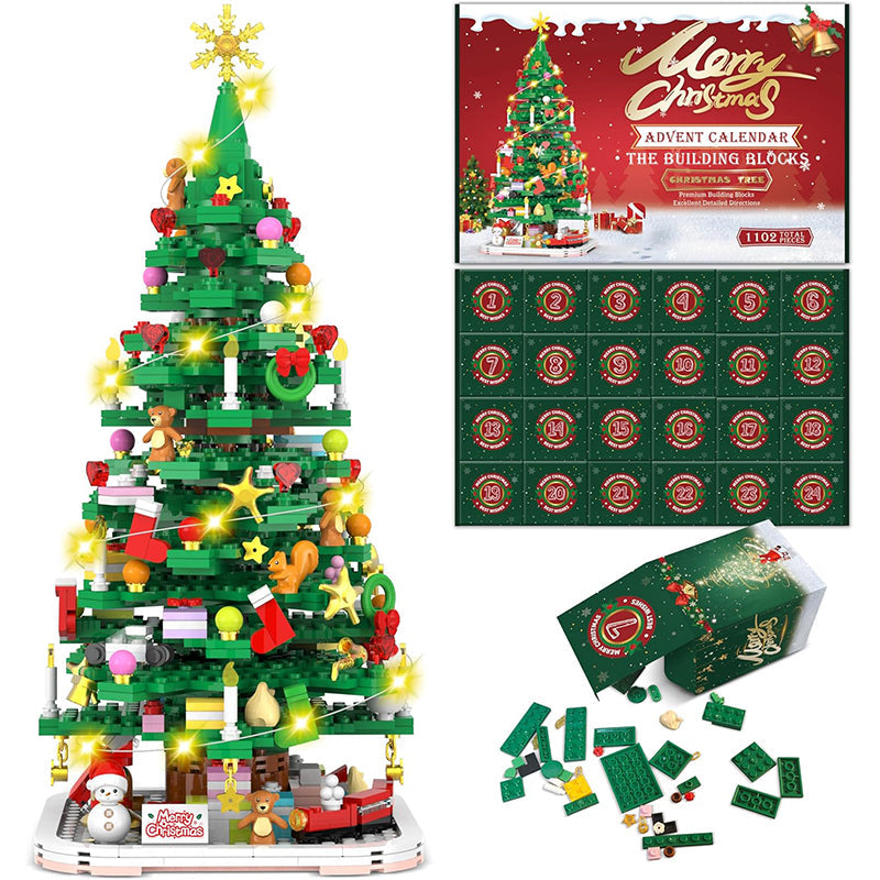 Julgran Adventskalender 2026 – DIY Byggsats för Juldekoration