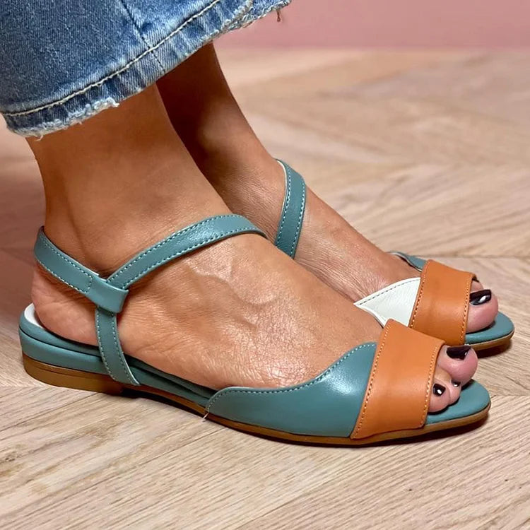 FARVEBLOCK SANDALER