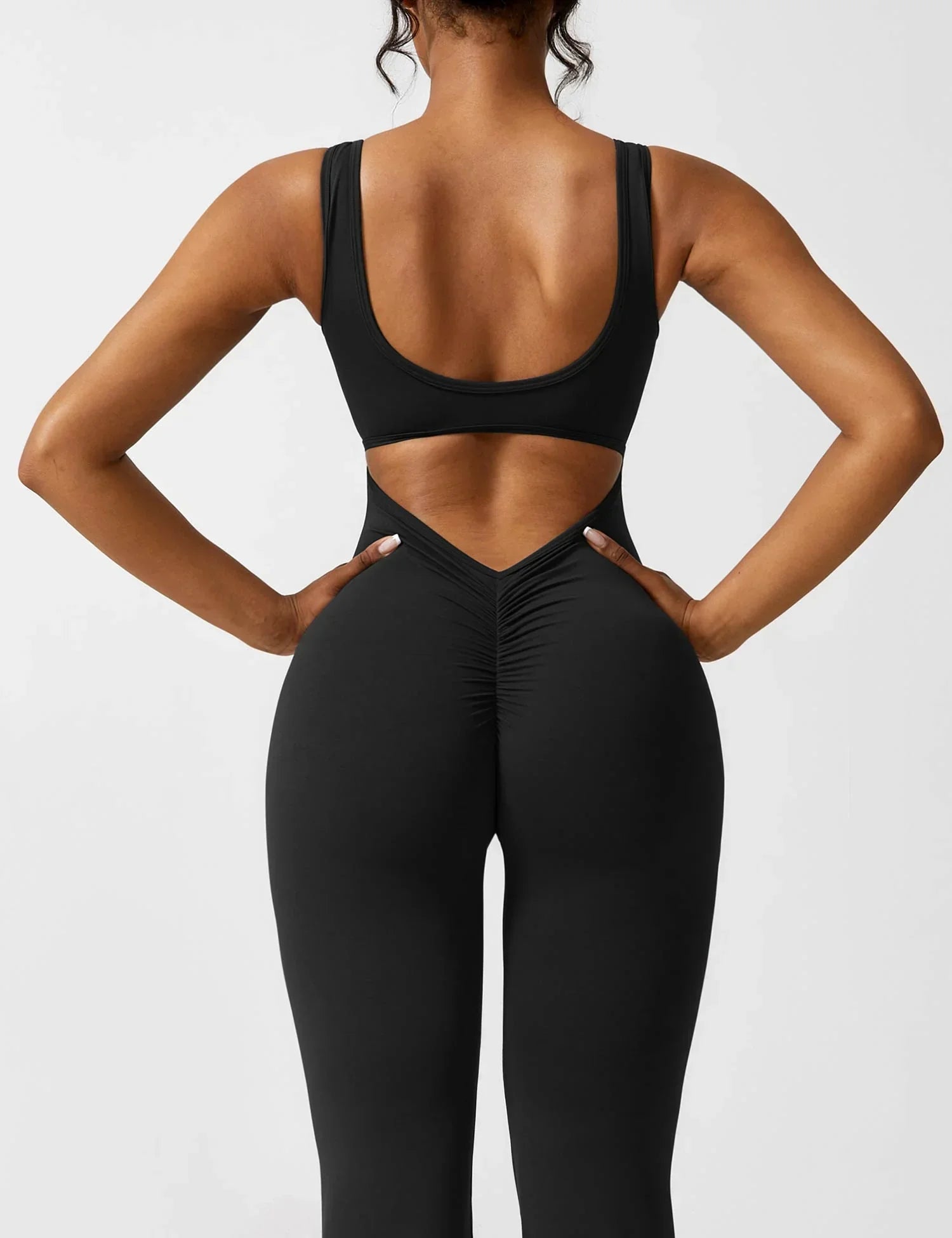 Kyliams | Tætsiddende jumpsuit med brede ben-zarada.dk