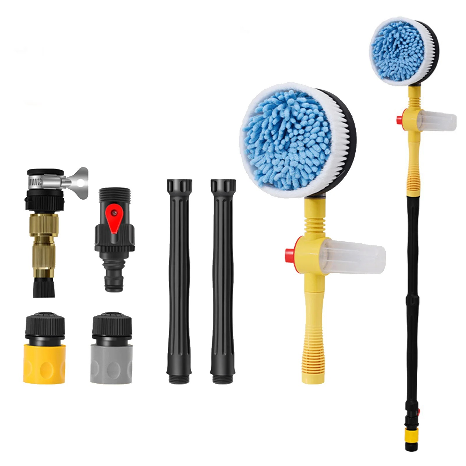 SpinClean Pro 360 | roterende bilbørste med førsteklasses mikrofiber børstehår-zarada.dk