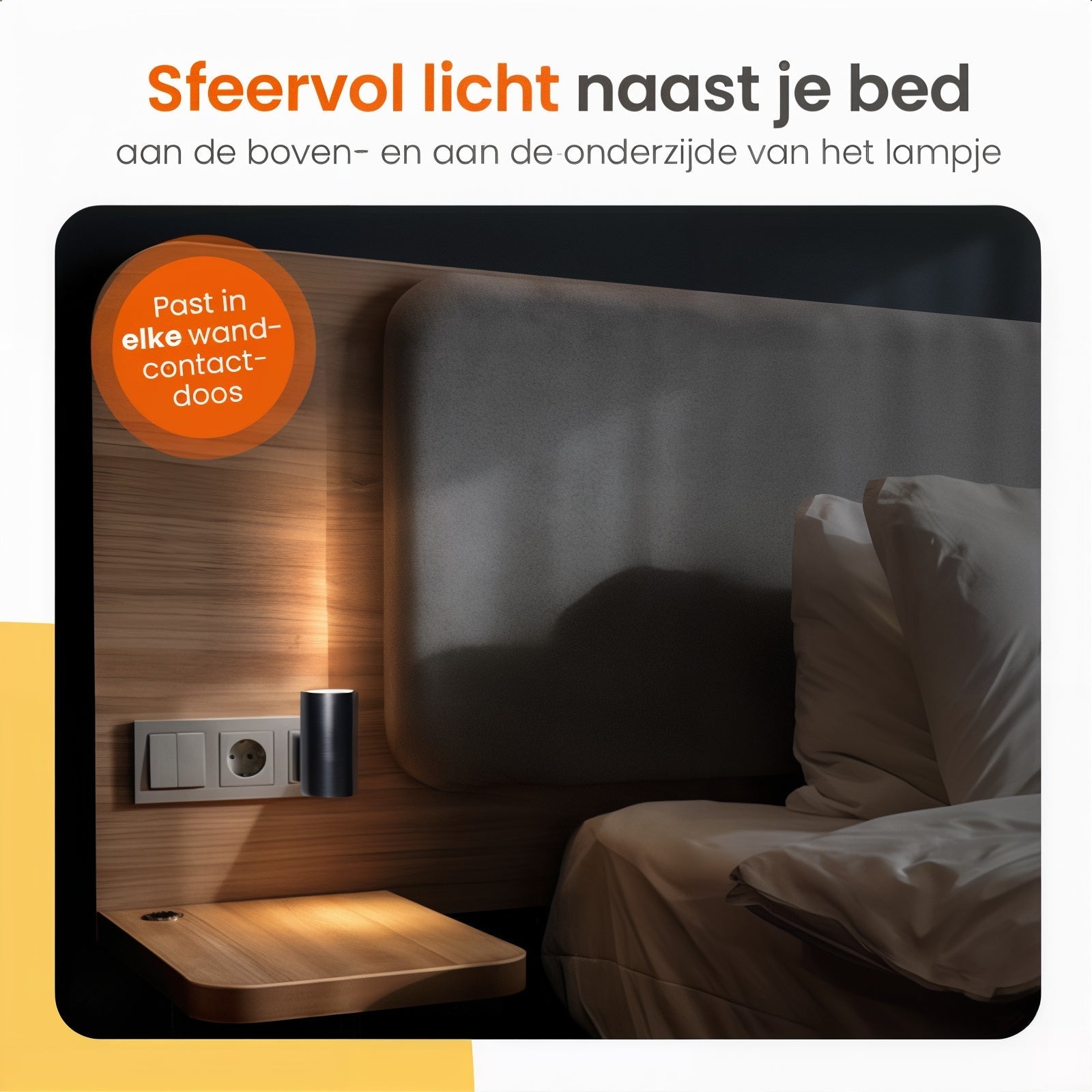 LuxeGlow Elegant Dimmable Nattelys | Skab den perfekte atmosfære med dæmpbart lys-zarada.dk