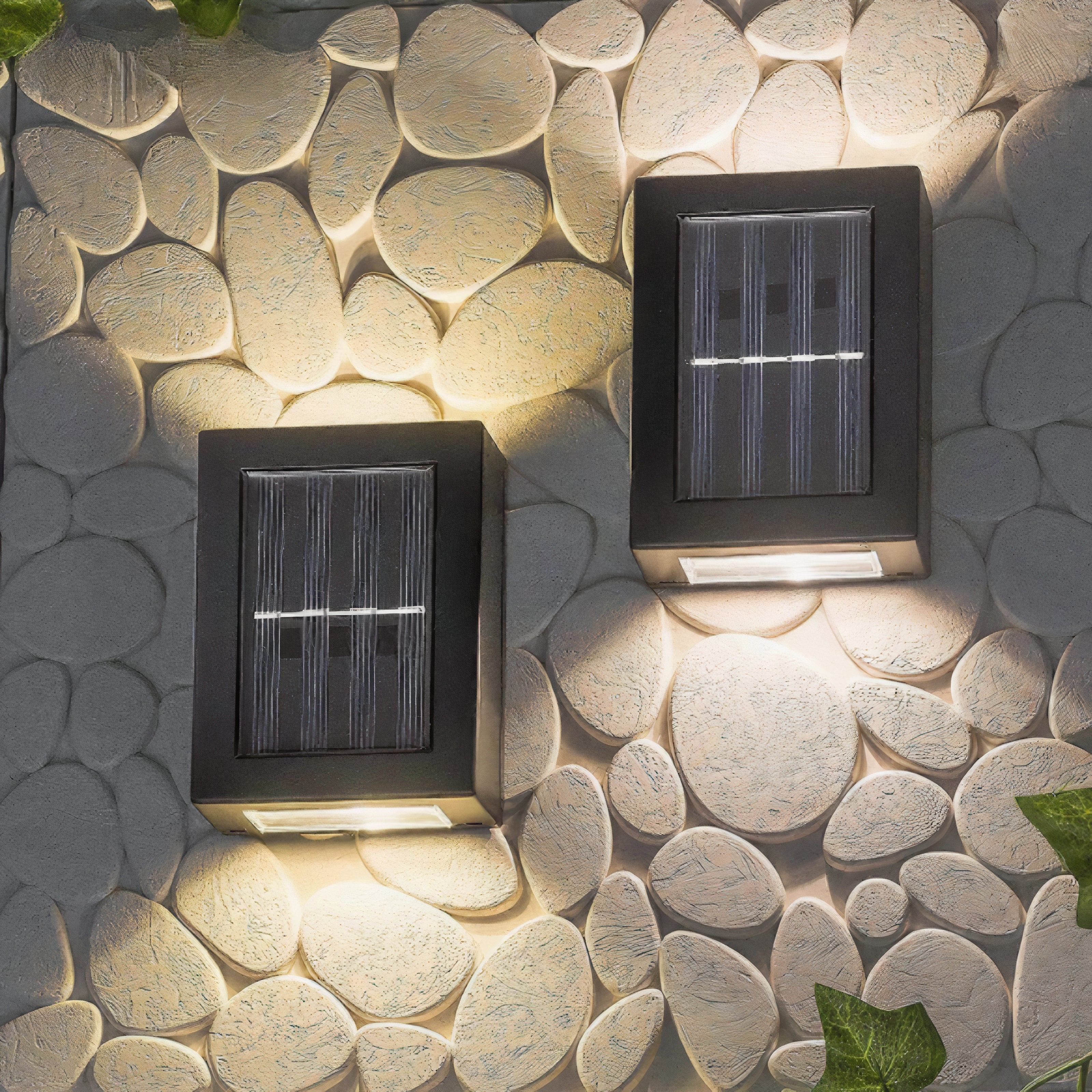 LuxeSolar Elegant LED Væglampe | Bæredygtig solenergi med automatisk funktion-zarada.dk