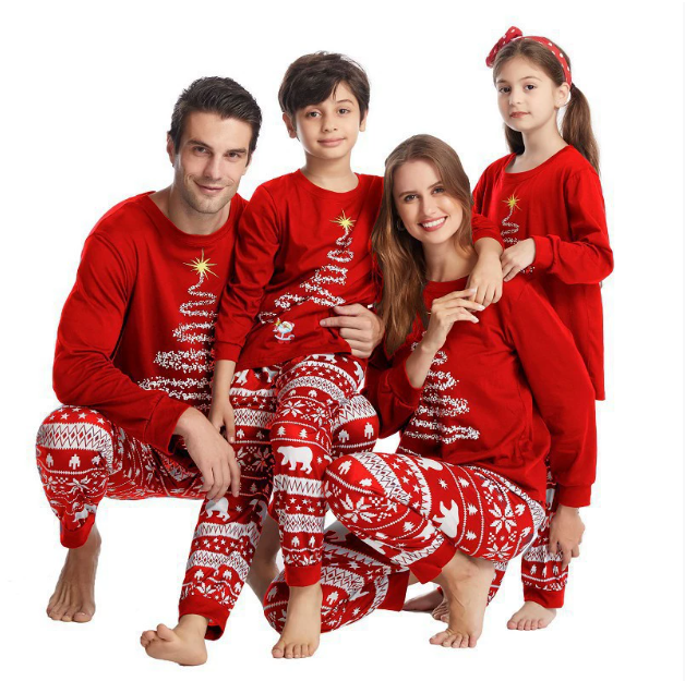 XmasJams | Familien Jule-Pyjamasæt til Forældre og Børn Festkollektion