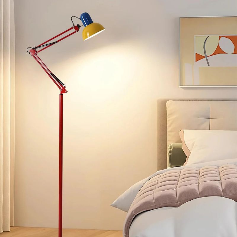 LumeStand - Sammenklappelig LED gulvlampe med stander til hjemmeatmosfære