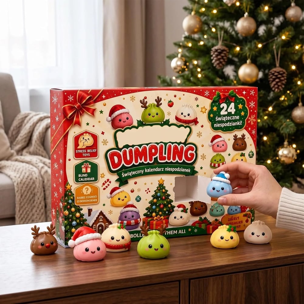 Dumpling Adventskalender 2026 – 24 Dagar Fyllda med Julöverraskningar