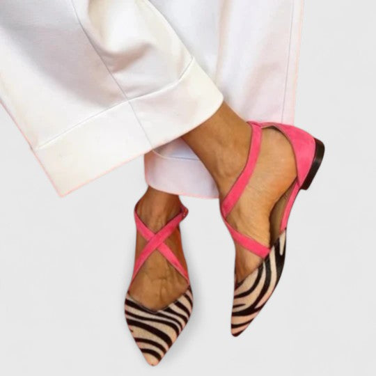 Annie | Elegant Ballerina med Remme.