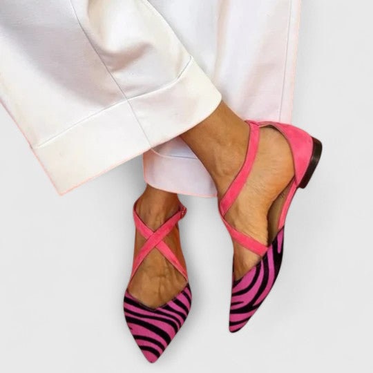 Annie | Elegant Ballerina med Remme.