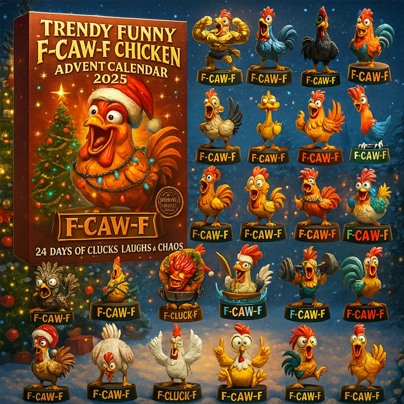 CluckJoy Adventskalender | Festlig kyllingetema nedtælling til 2025