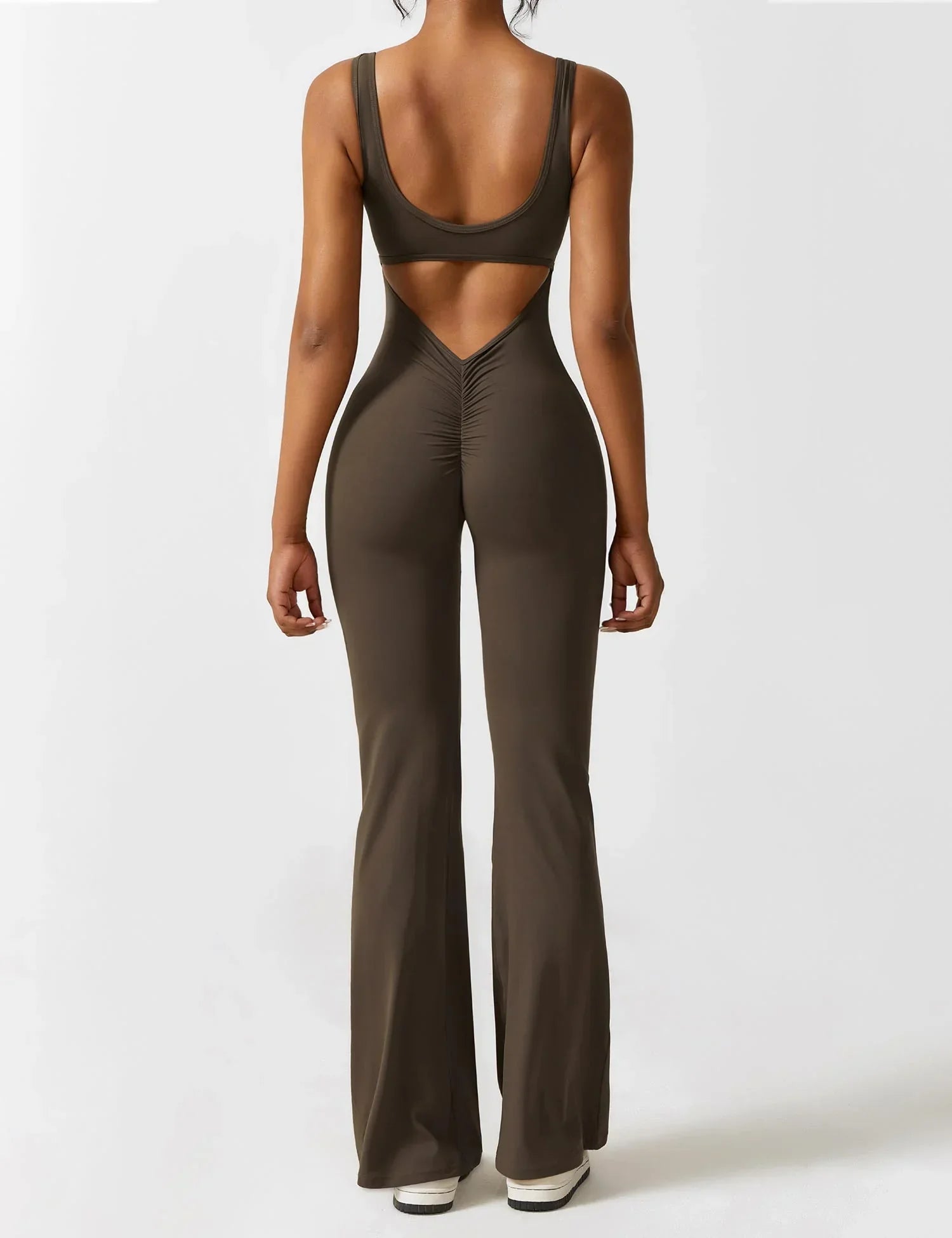 Kyliams | Tætsiddende jumpsuit med brede ben-zarada.dk
