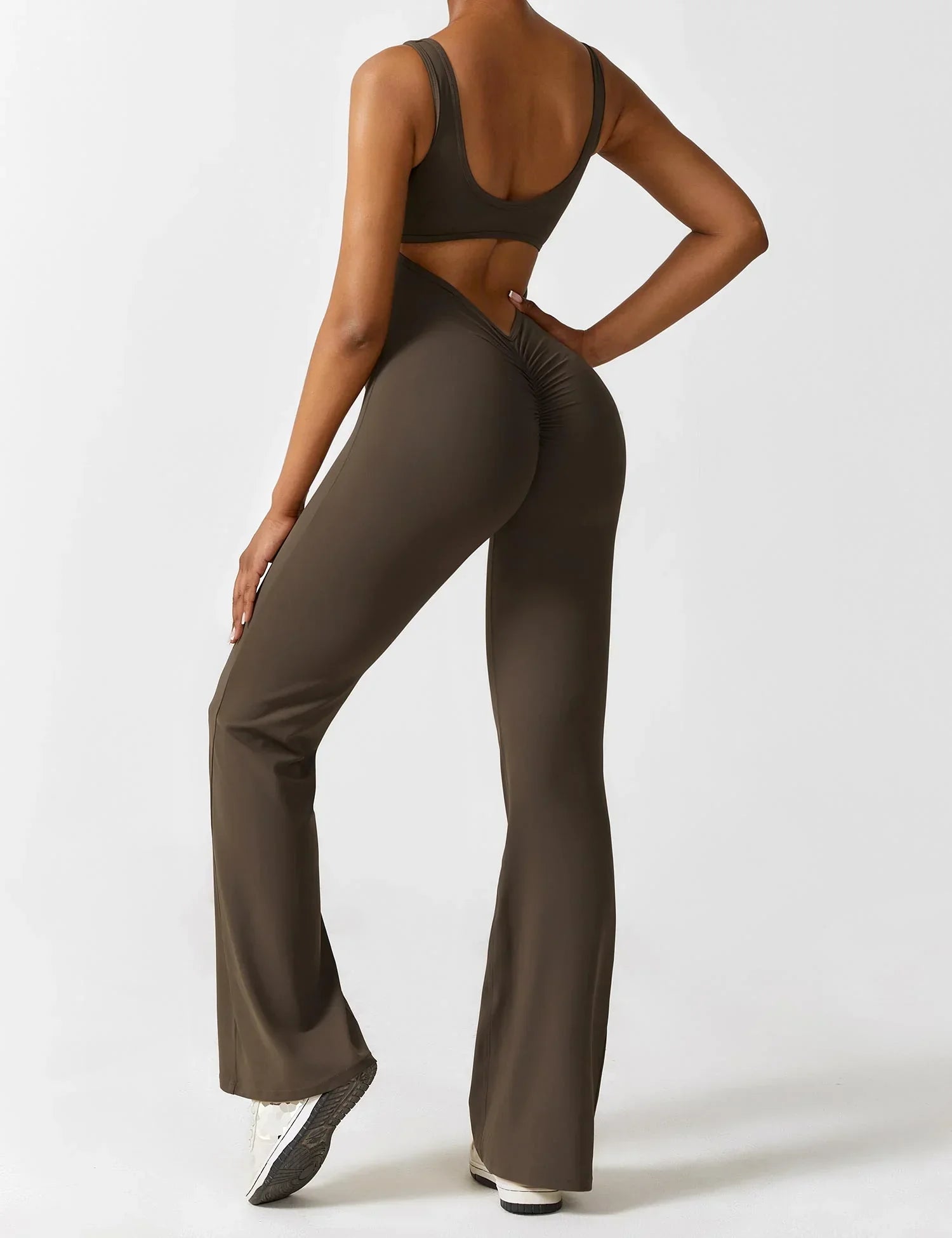 Kyliams | Tætsiddende jumpsuit med brede ben-zarada.dk