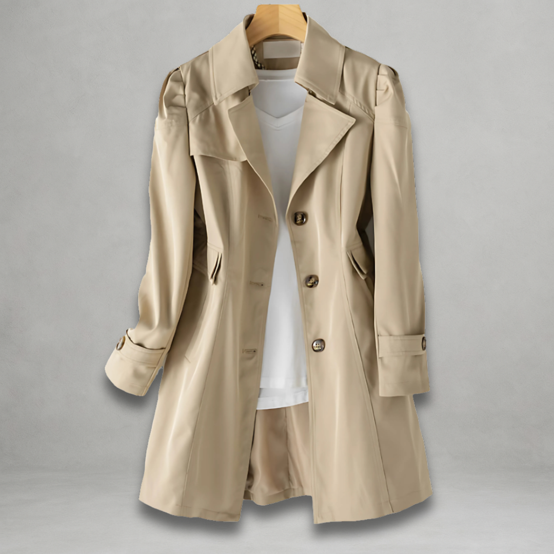 Jamie | Elegant Efterårs Trench Coat