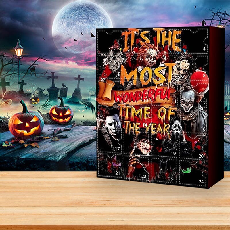 Skræmmende Adventskalender | kalender med horrorfilmkarakterer