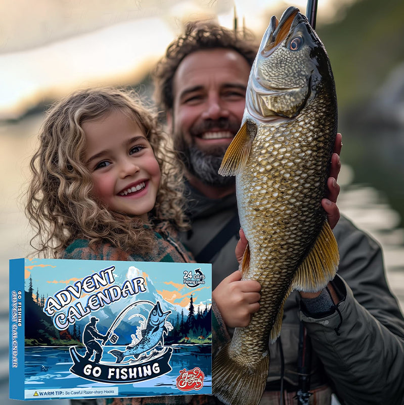 Fisketillbehörs Adventskalender 2026 – 24 Dagar Jul Countdown