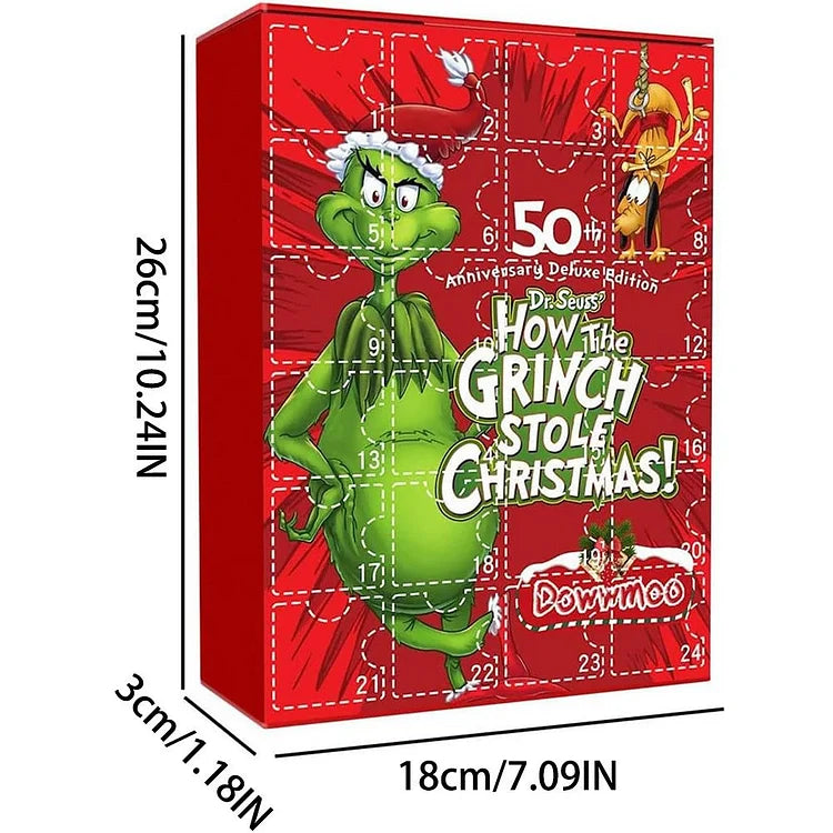 Monsteradventskalender – grön julkalender med överraskningar