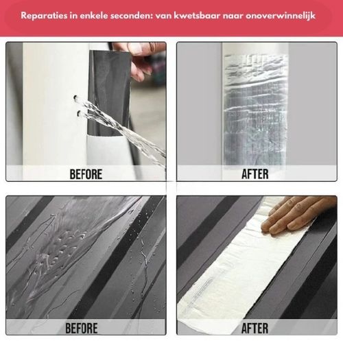 HeatGuard | Vandtæt Aluminium Tape-zarada.dk