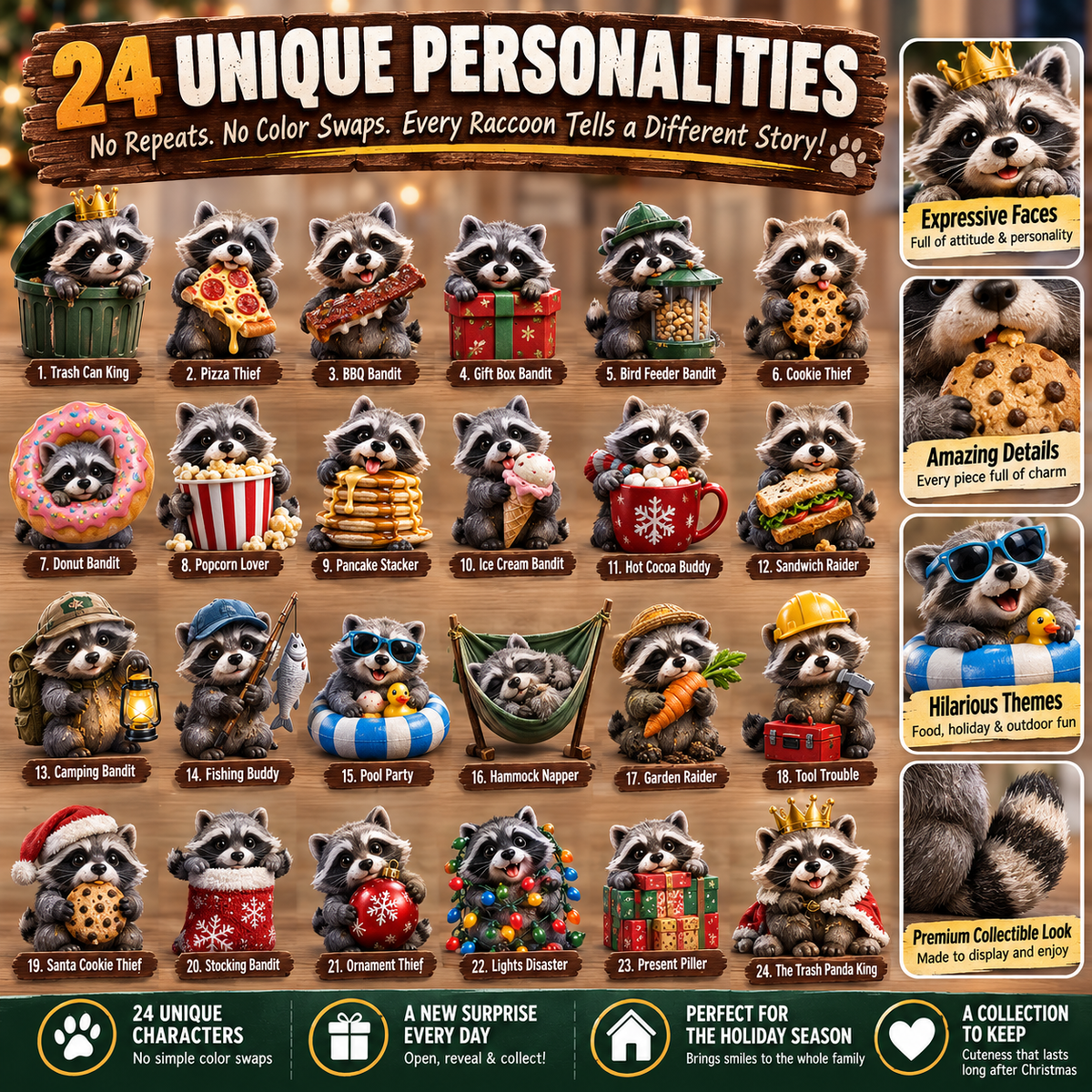Backyard Bandits Advent Calendar – 24 Days Filled with Little Problems and Big Surprises