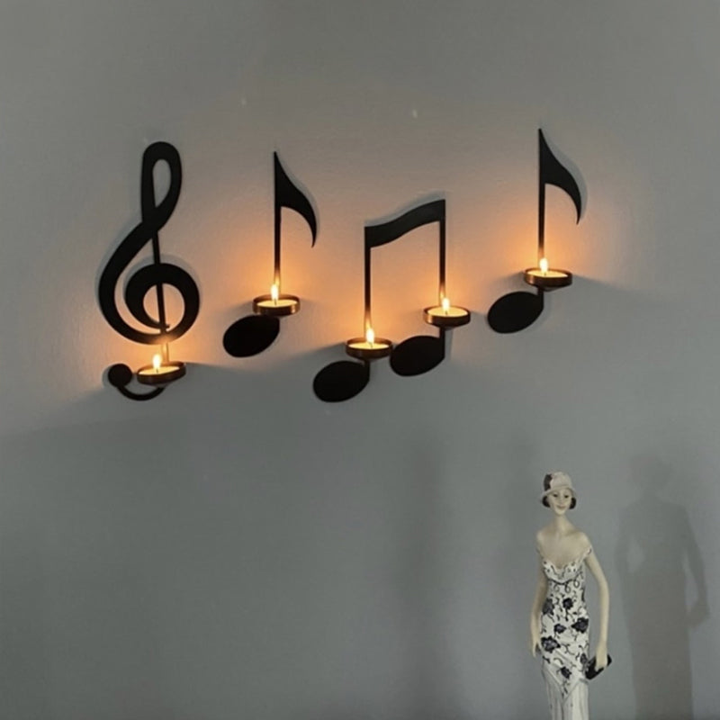 RhythmLuxe - Creative Musical Notes Væglampe til Inspireret Belysning