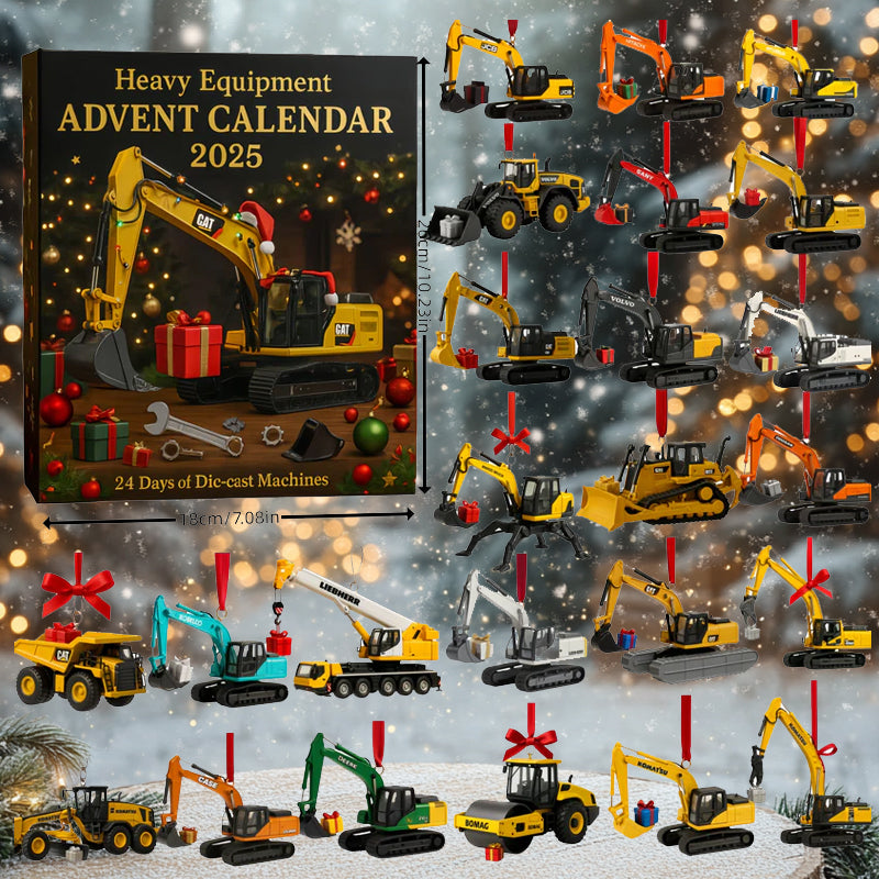 HeavyGear adventskalender | Spændende daglige overraskelser for elskere af tunge maskiner