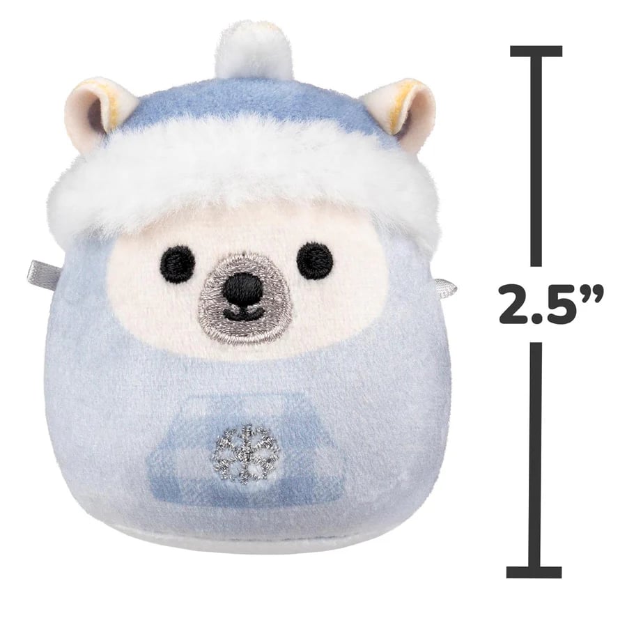 SquishJoy Ferie Overraskelsessæt | Festlig adventskalender fyldt med krammevenlige Squishmallows!