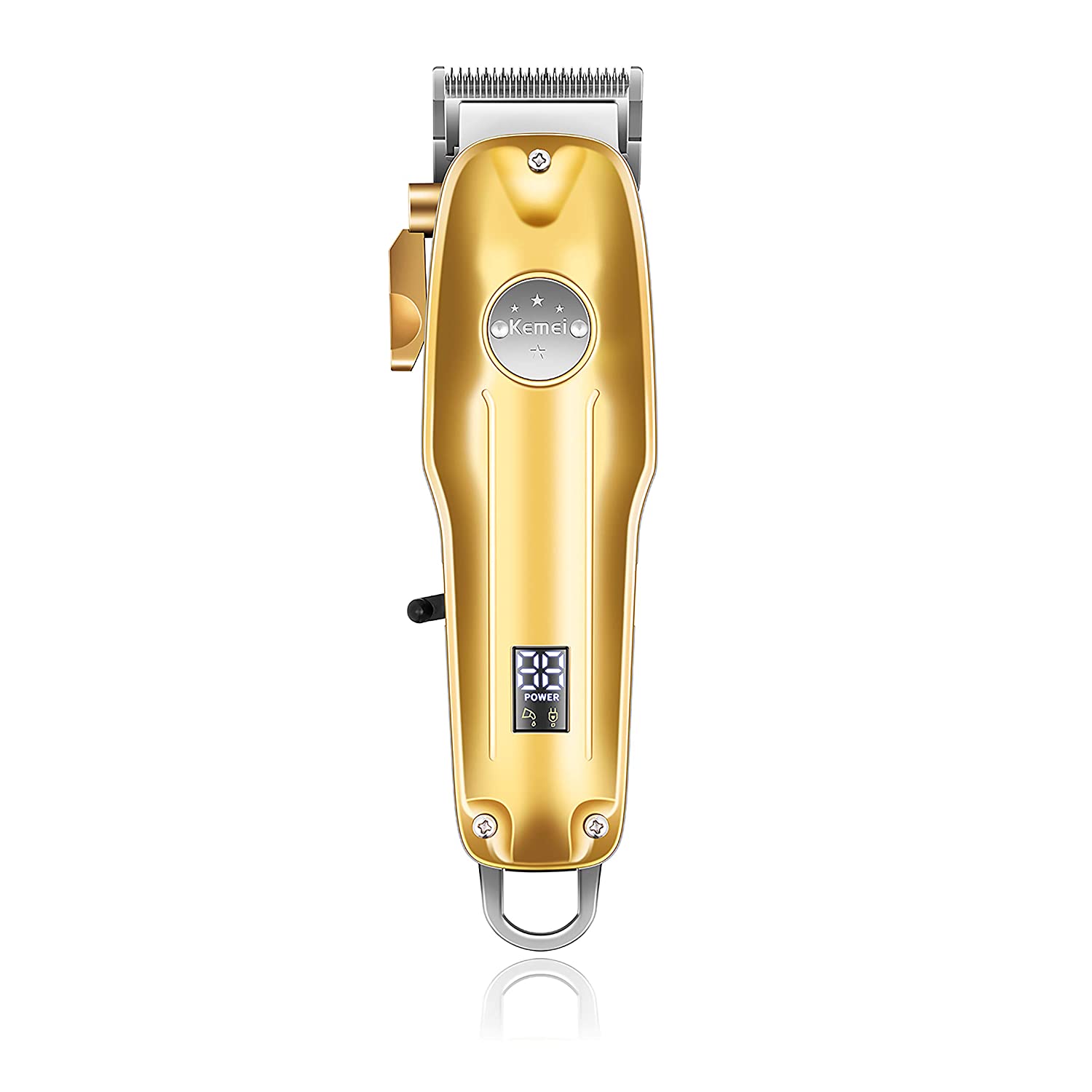 3-i-1 Professionel Hårtrimmer Sæt - Trådløs Trimmer, T-Blade Outliner og Foil Barbermaskine til Mænd