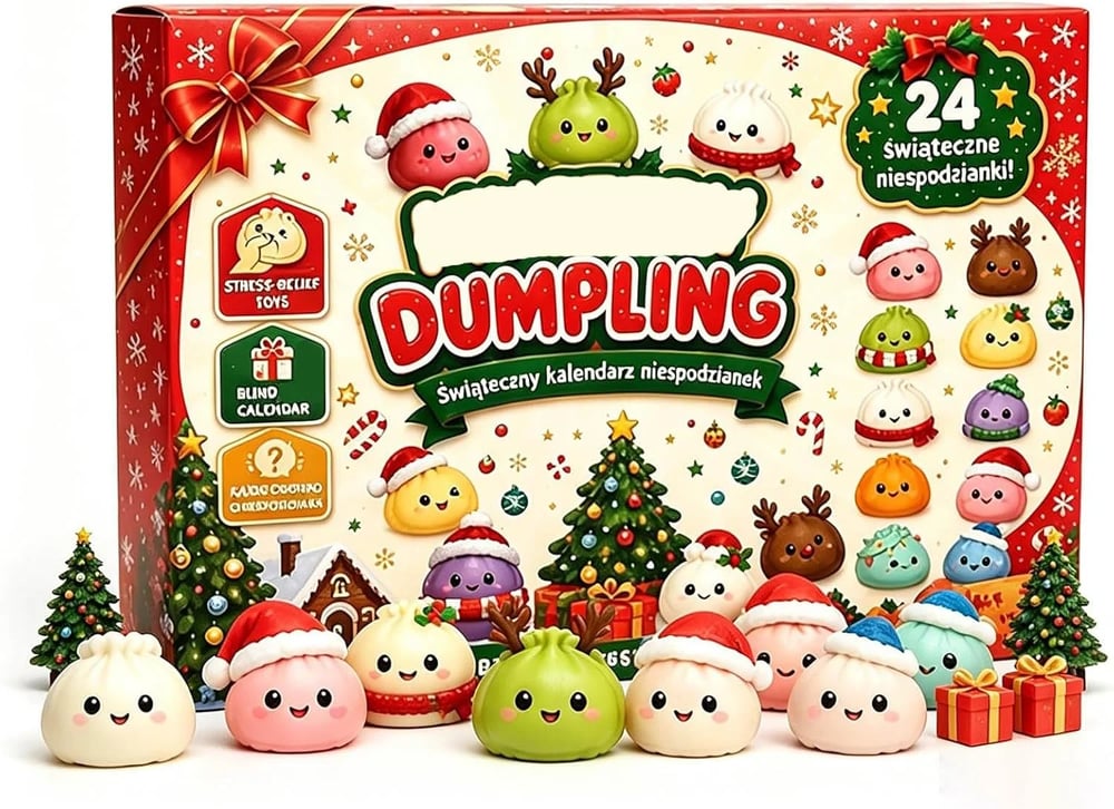 Dumpling Adventskalender 2026 – 24 Dagar Fyllda med Julöverraskningar