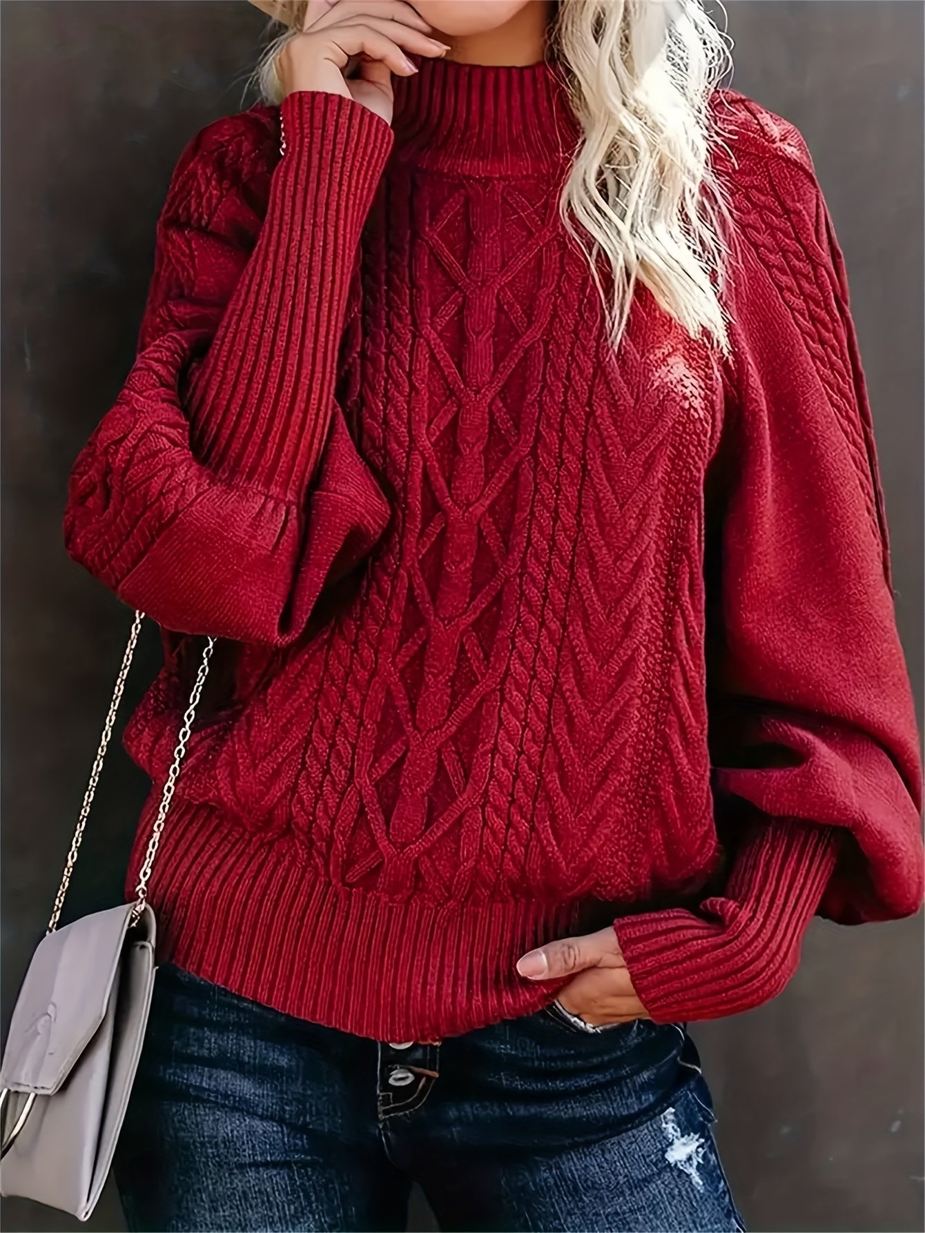 Lory | Casual Langærmet Strikket Sweater