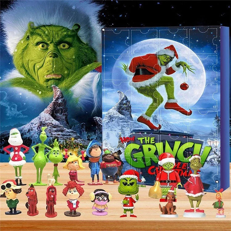 Monsteradventskalender – grön julkalender med överraskningar